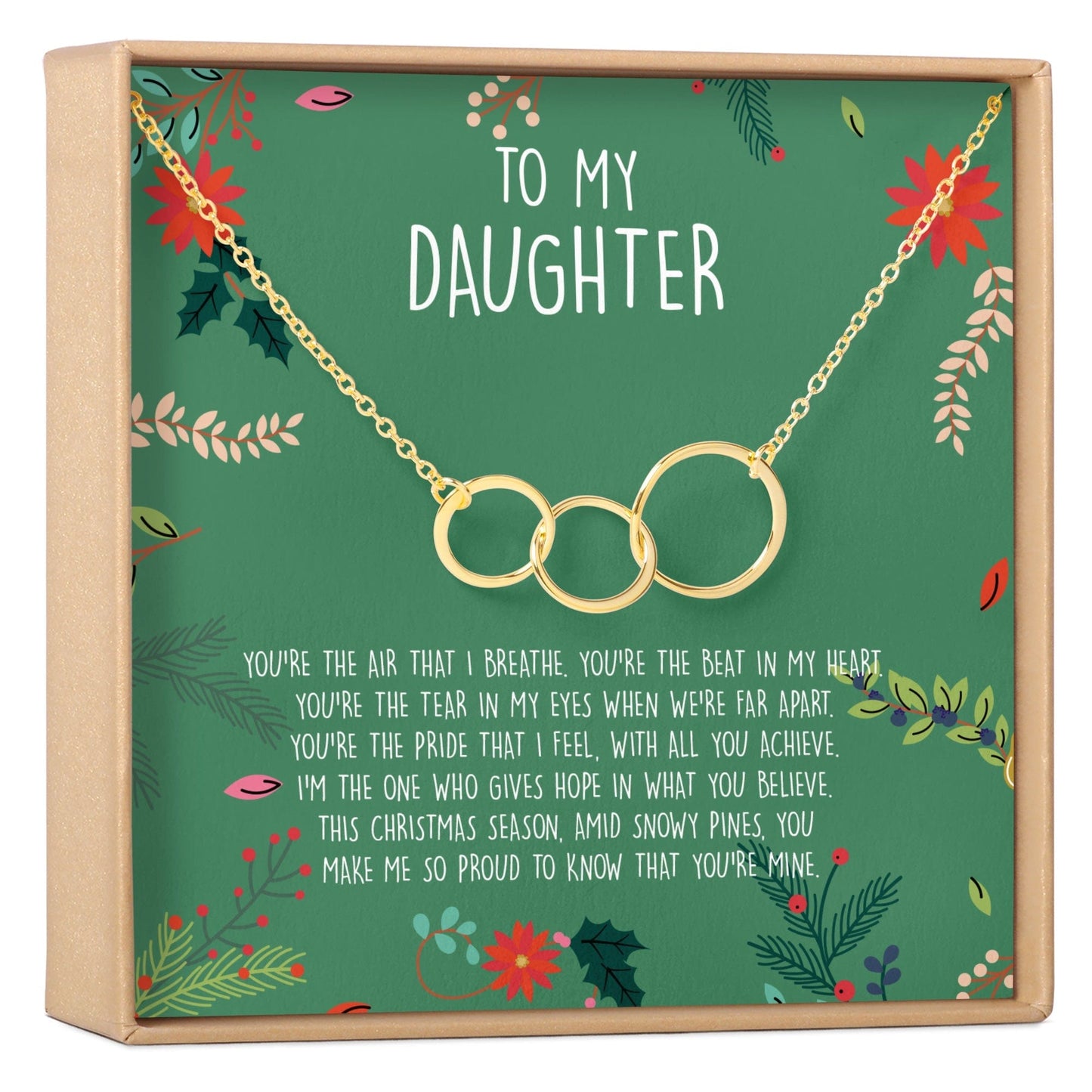 Christmas Gift for Daughter Necklace, Multiple Styles