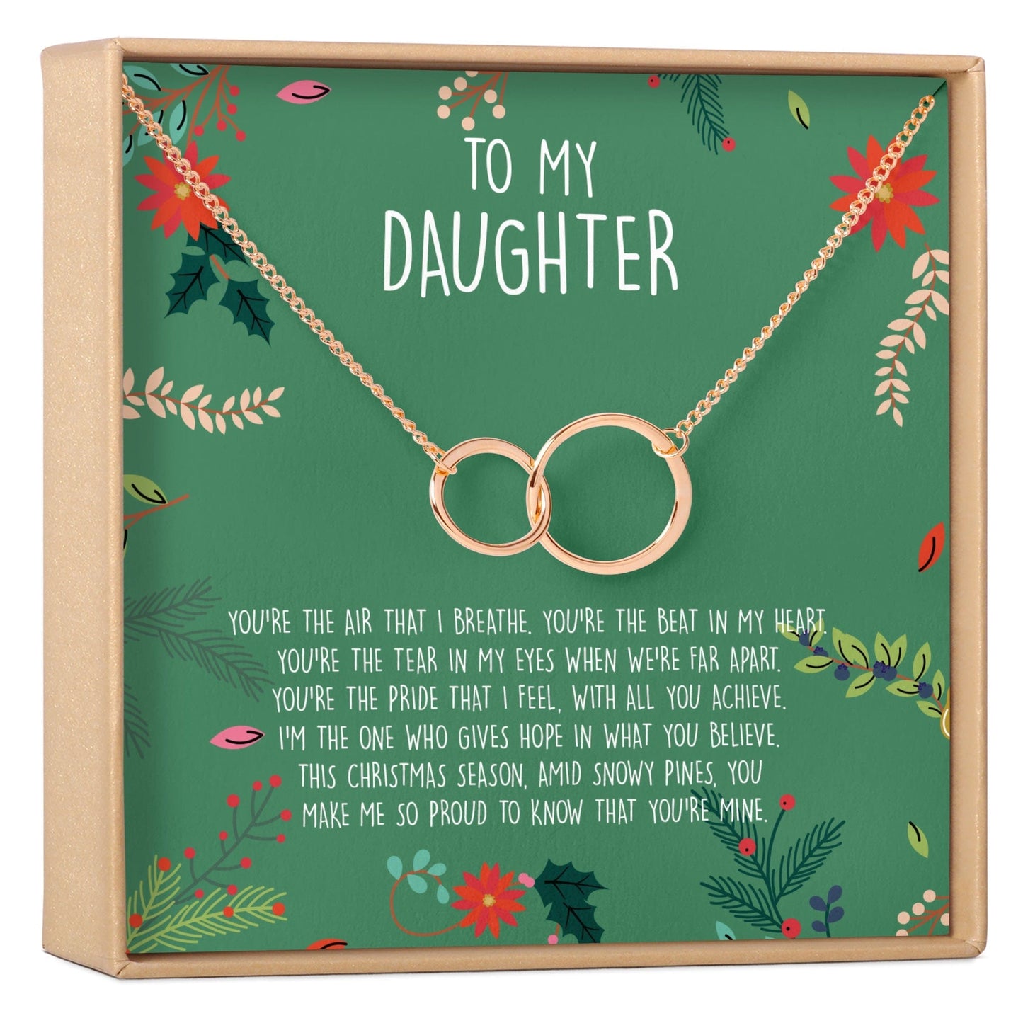 Christmas Gift for Daughter Necklace, Multiple Styles