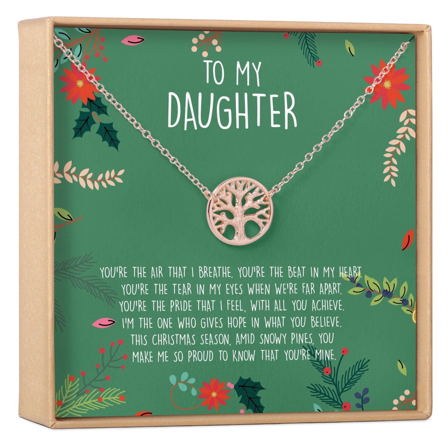 Christmas Gift for Daughter Necklace, Multiple Styles