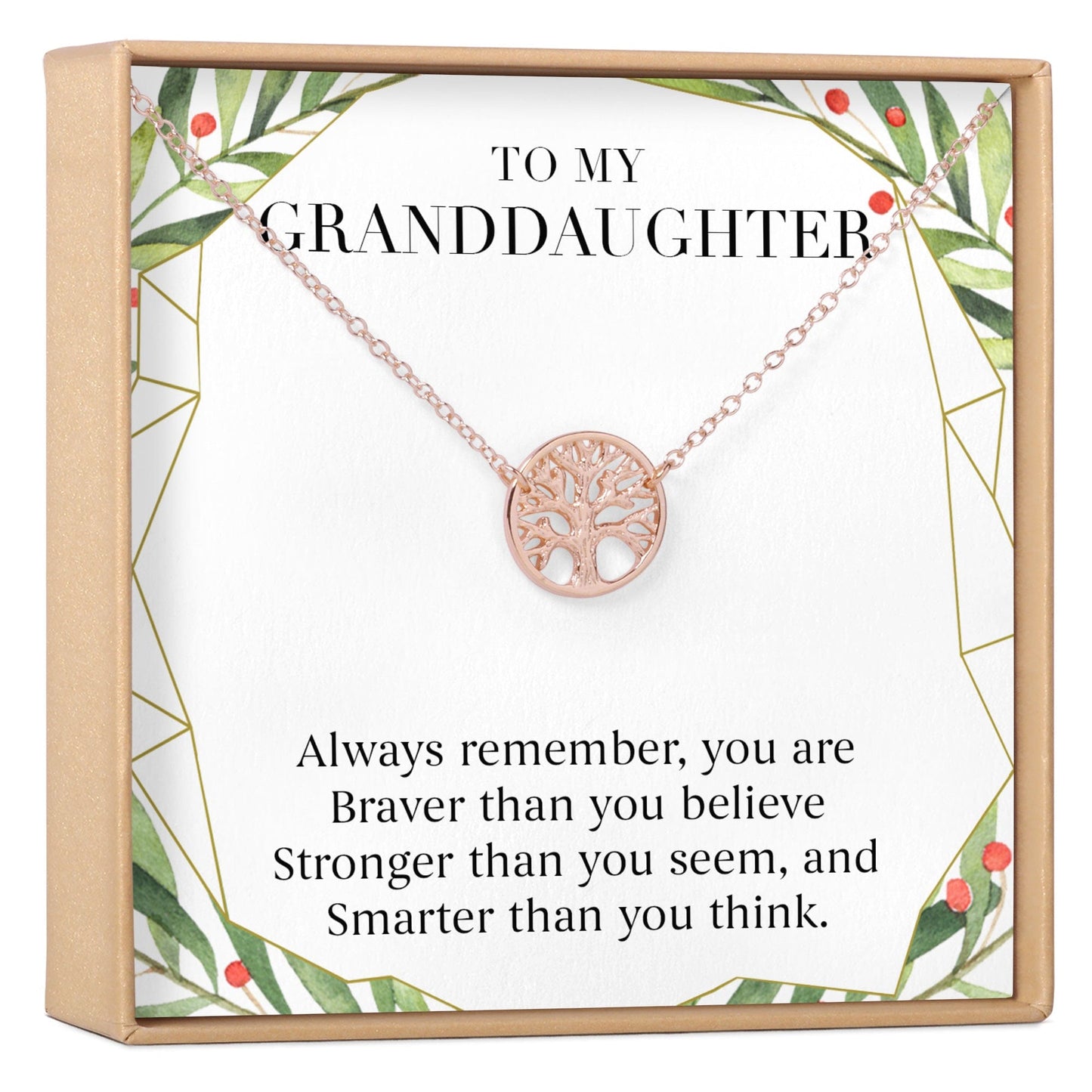 Christmas Gift for Granddaughter Necklace, Multiple Styles