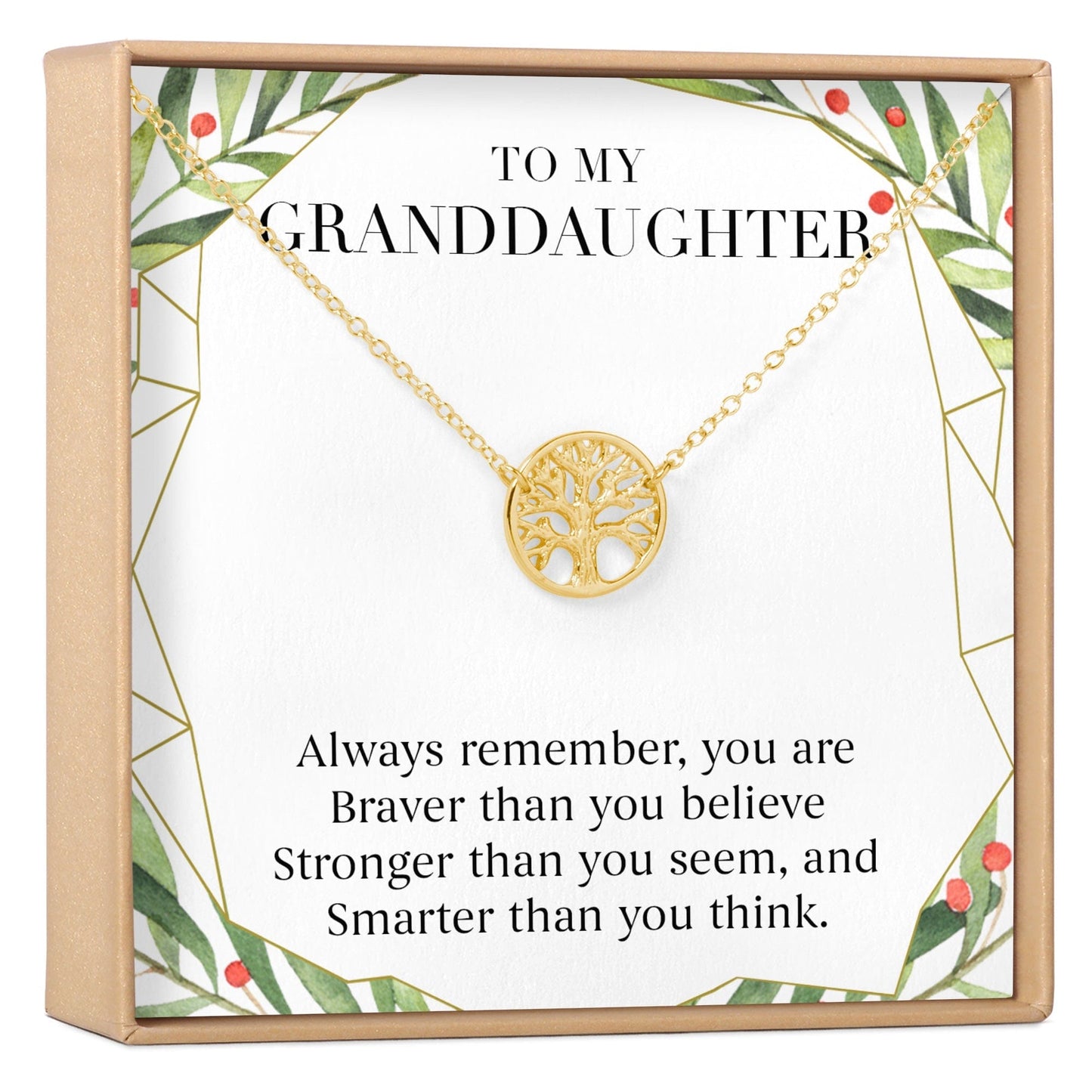 Christmas Gift for Granddaughter Necklace, Multiple Styles