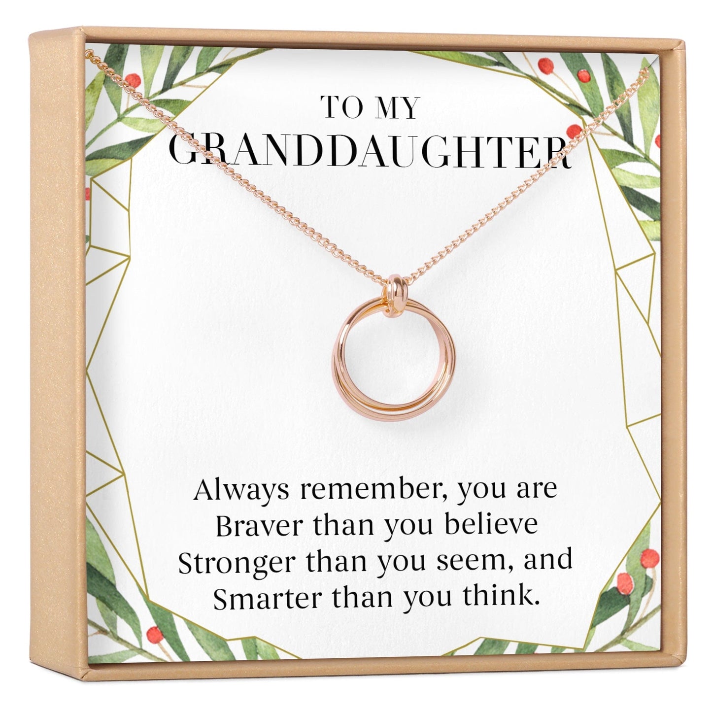 Christmas Gift for Granddaughter Necklace, Multiple Styles