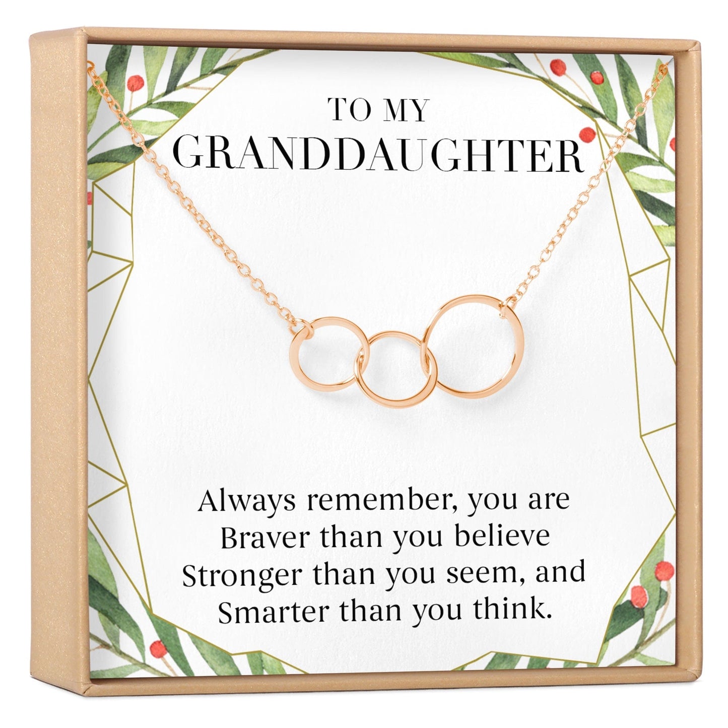 Christmas Gift for Granddaughter Necklace, Multiple Styles