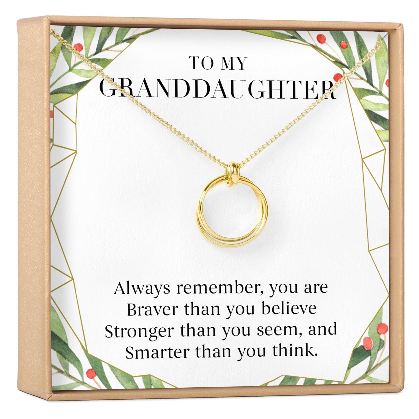 Christmas Gift for Granddaughter Necklace, Multiple Styles