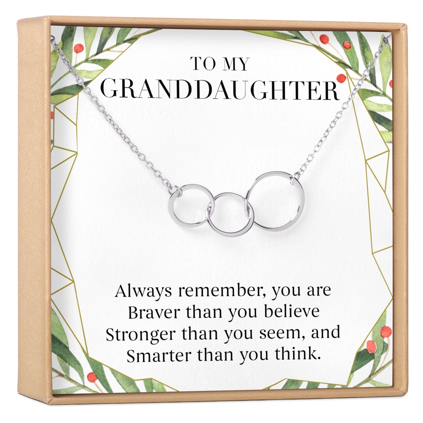 Christmas Gift for Granddaughter Necklace, Multiple Styles