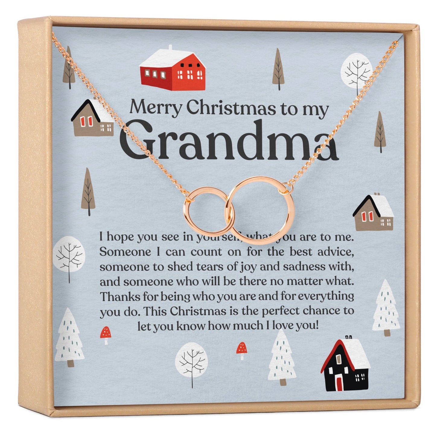 Christmas Gift for Grandmother Necklace, Multiple Styles