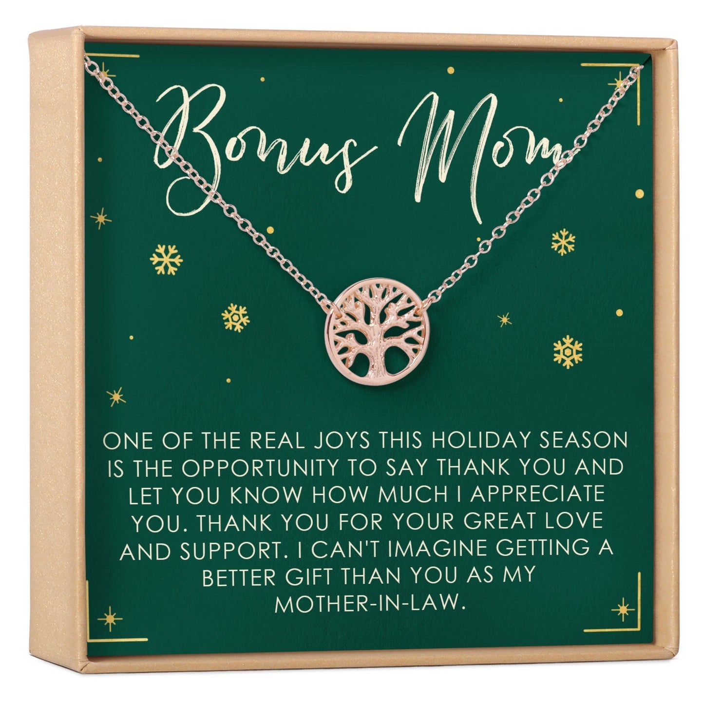 Christmas Gift for Mother in Law Necklace, Multiple Styles