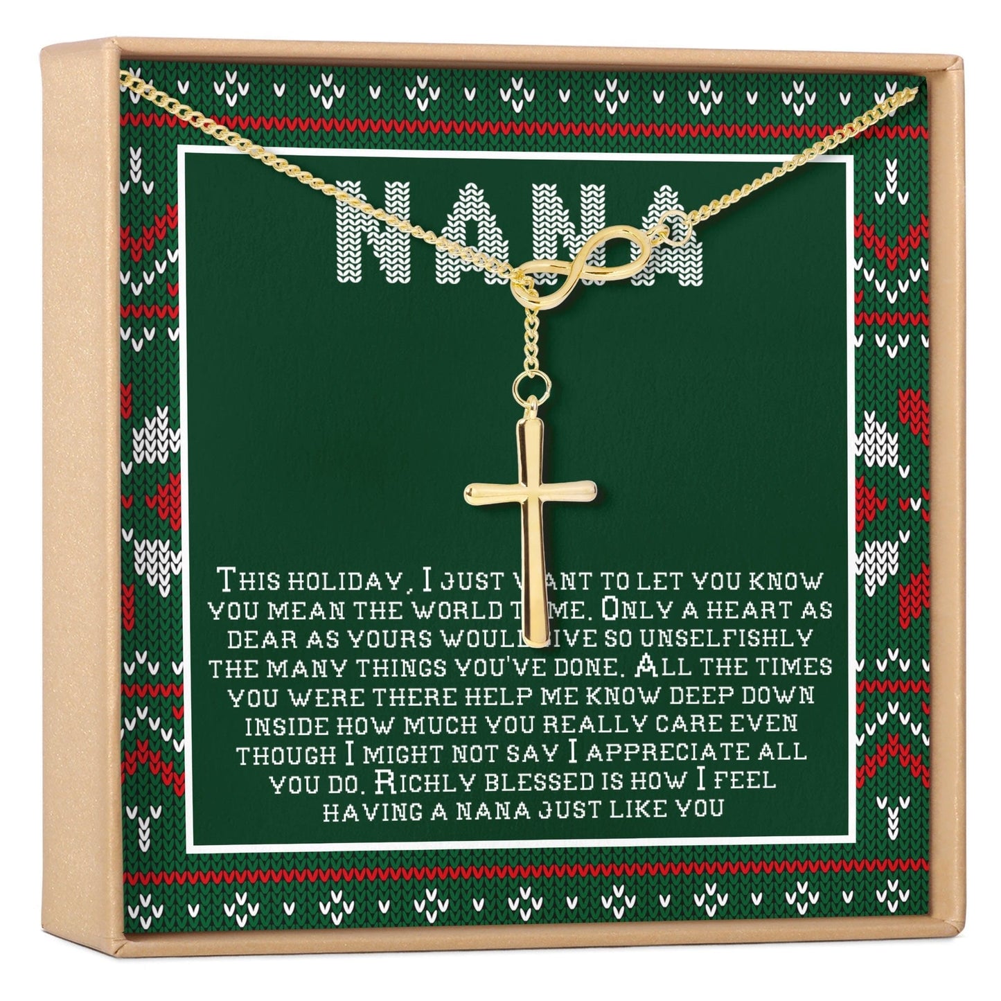 Christmas Gift For Nana Necklace, Multiple Styles
