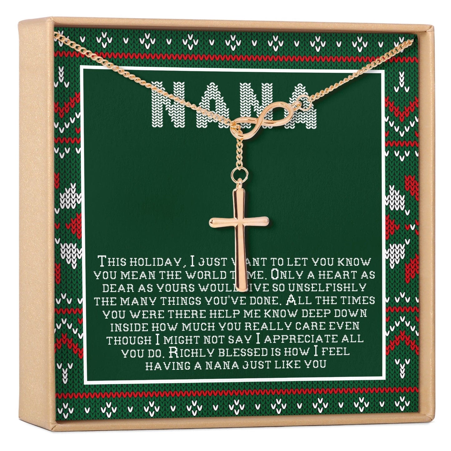 Christmas Gift For Nana Necklace, Multiple Styles