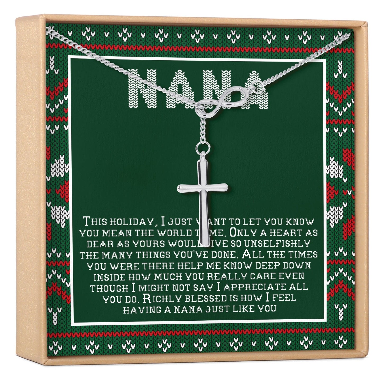 Christmas Gift For Nana Necklace, Multiple Styles