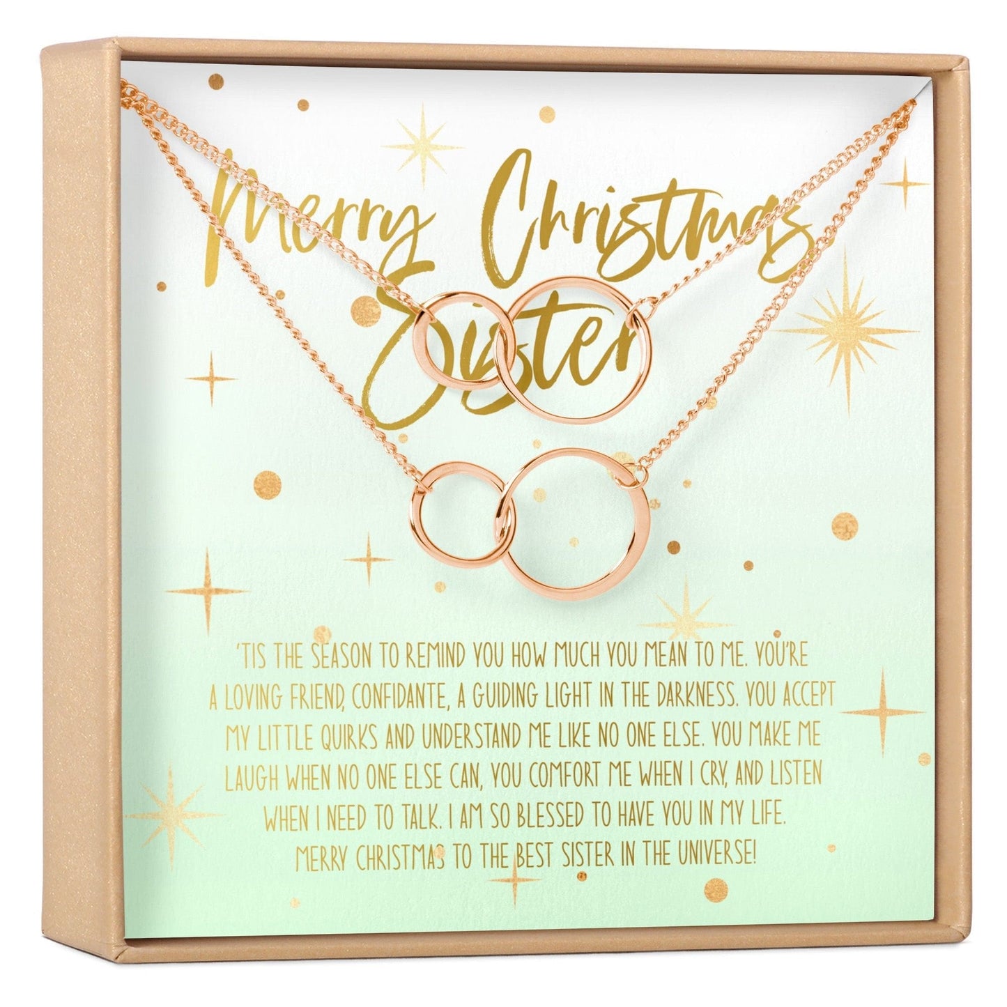 Christmas Gift for Sister Necklace, Multiple Styles