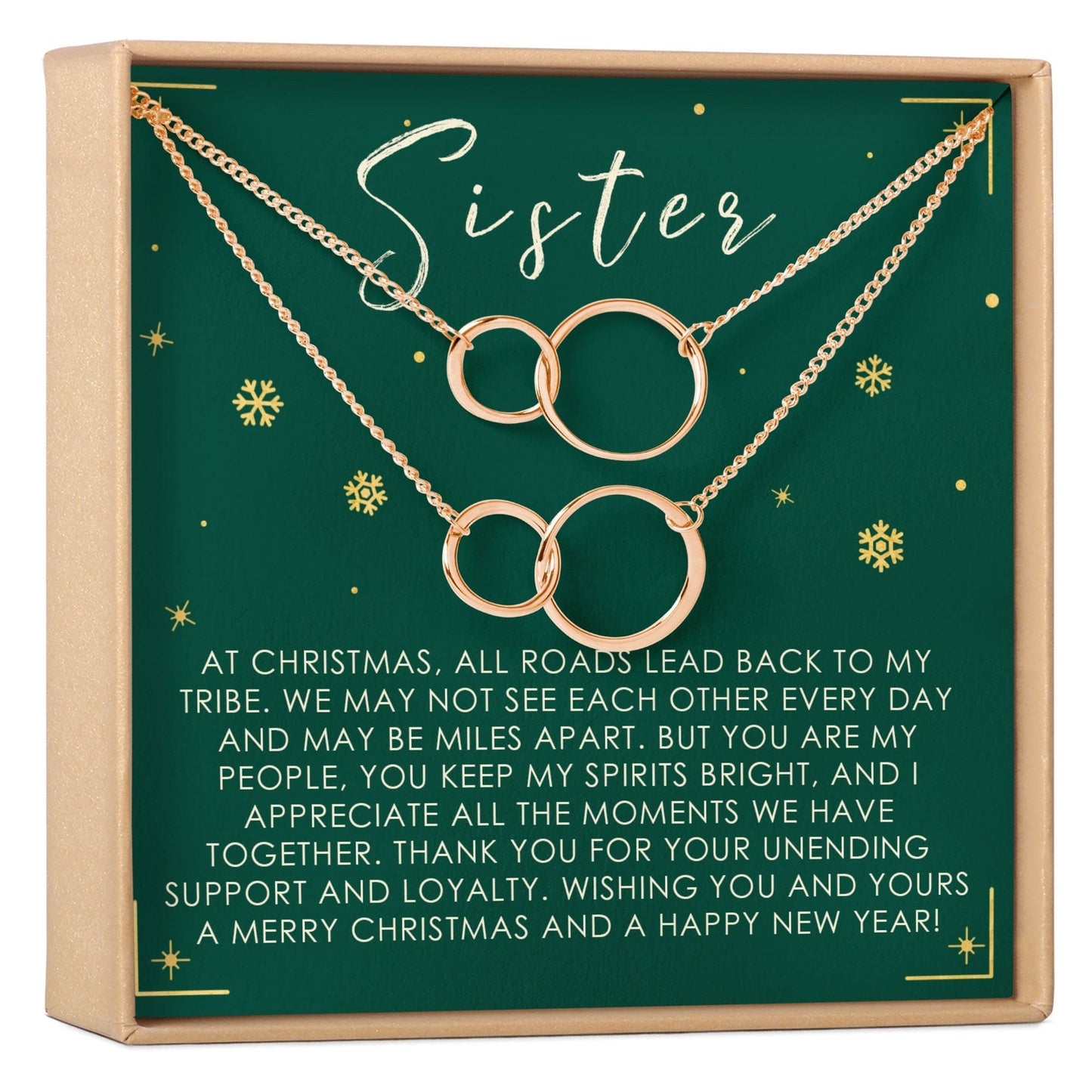 Christmas Gift for Sister Necklace, Multiple Styles