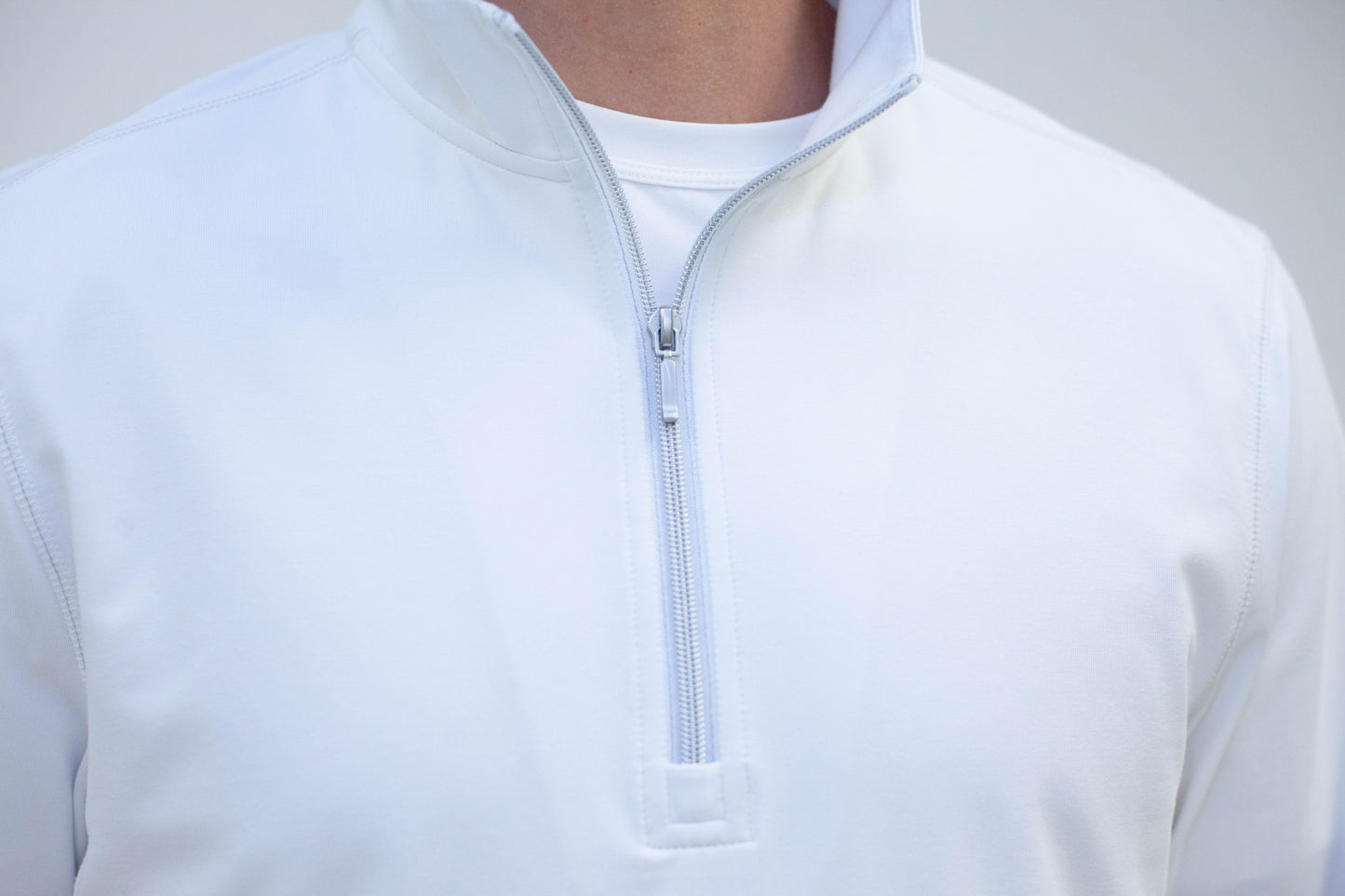 Buki Cinqo Travel Half Zip - White