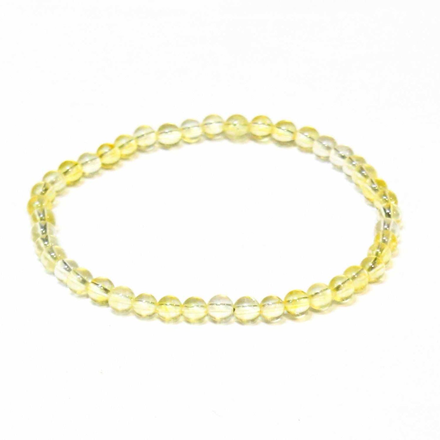 Citrine Round Bead Bracelet - Sacred Creation