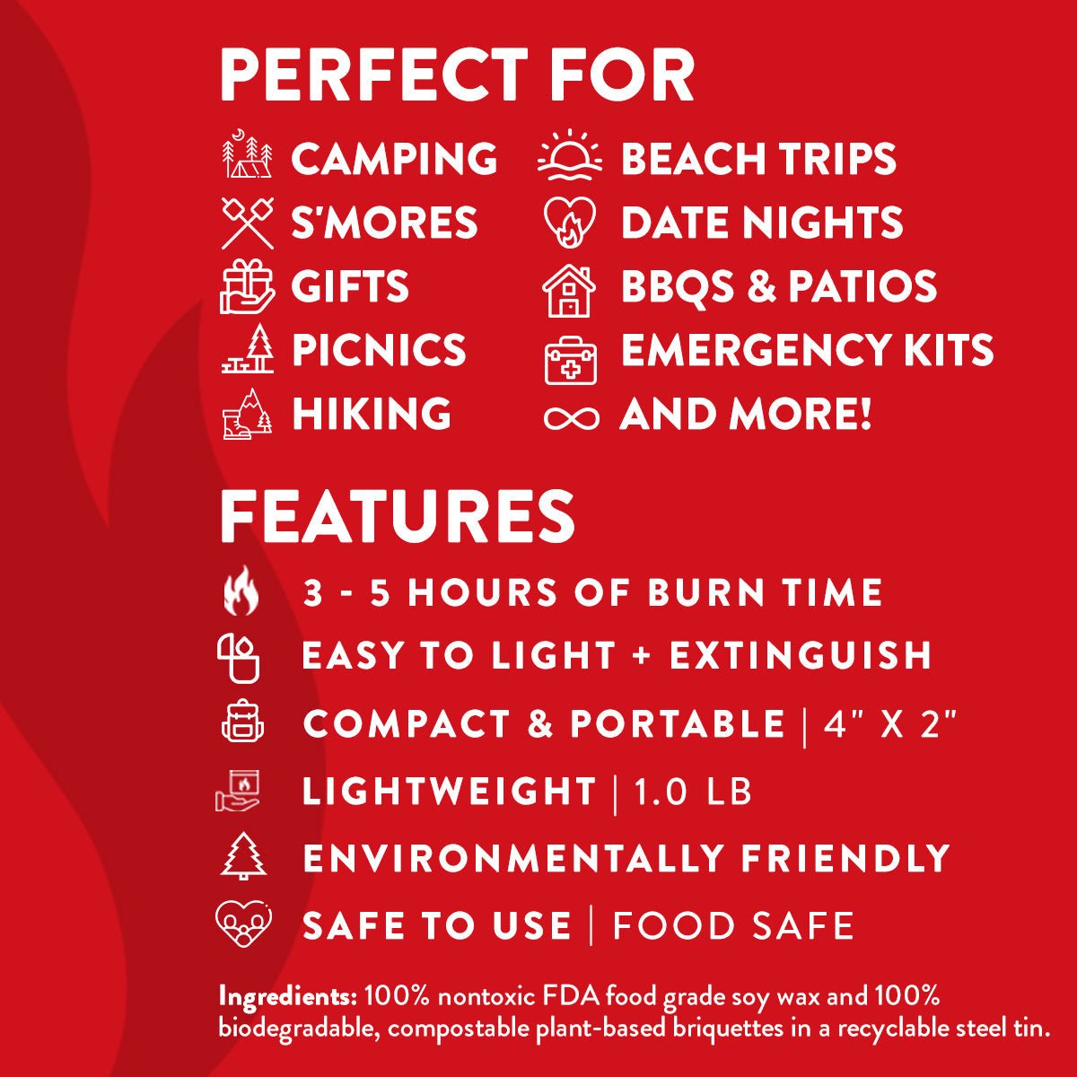 City Bonfire - Pack de 10
