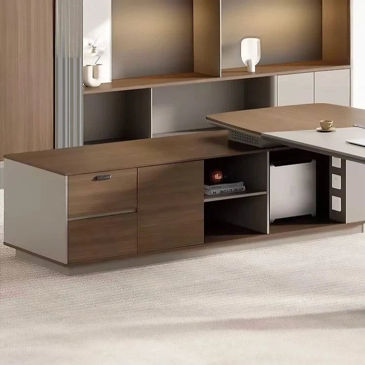 Canmore · Modern L-Shaped Executive Desk
