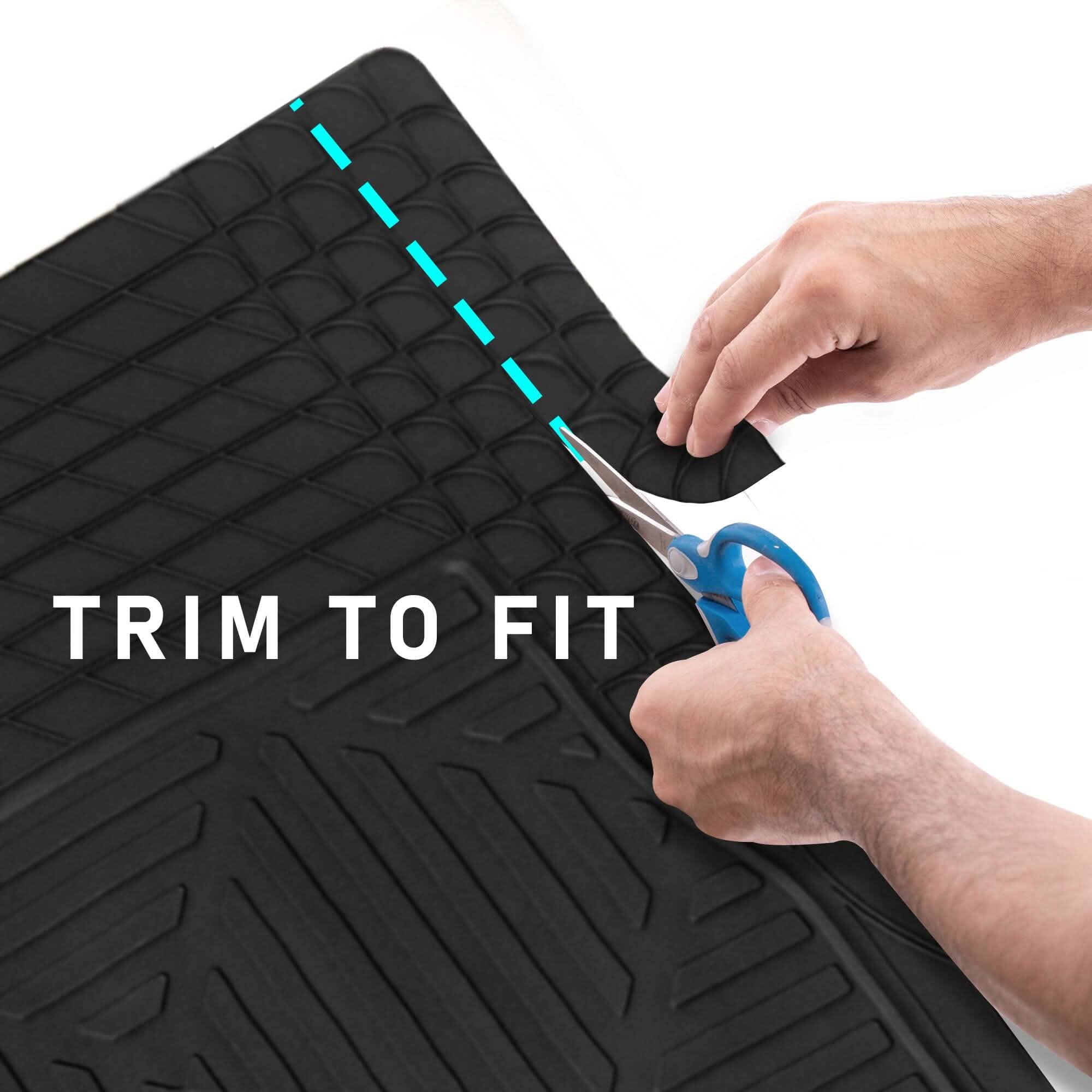 Tapis de coffre en vinyle antidérapant découpable ClimaProof™