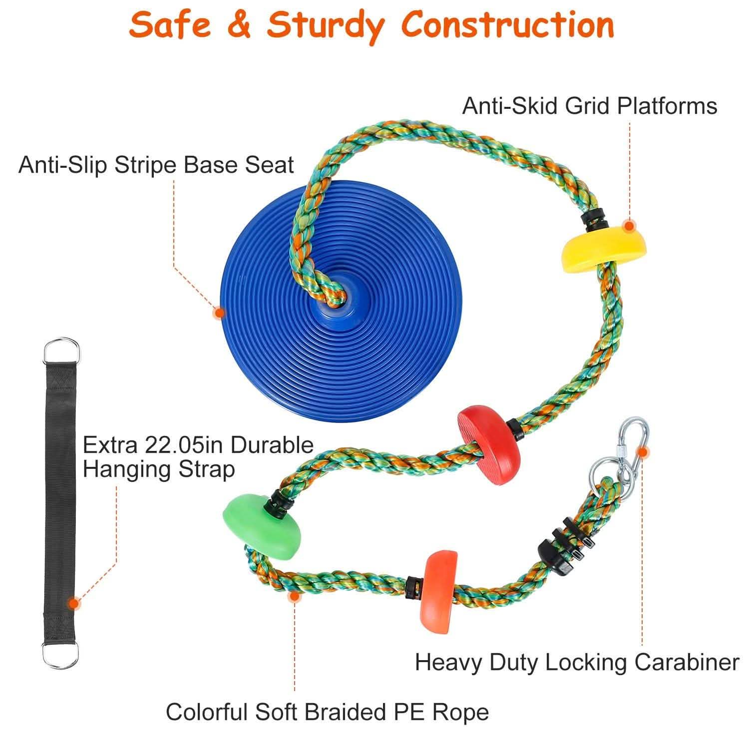 Climbing Rope Tree Swing Toy