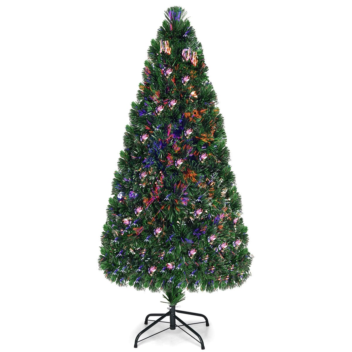 3' / 4' / 5' / 6' Fiber Optic Artificial PVC Christmas Tree