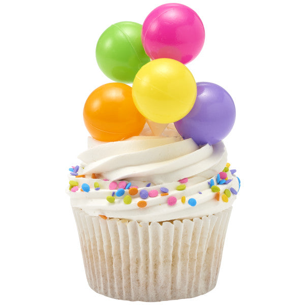 Neon Balloon Clusters, Neon Multi, 12 or 36 count