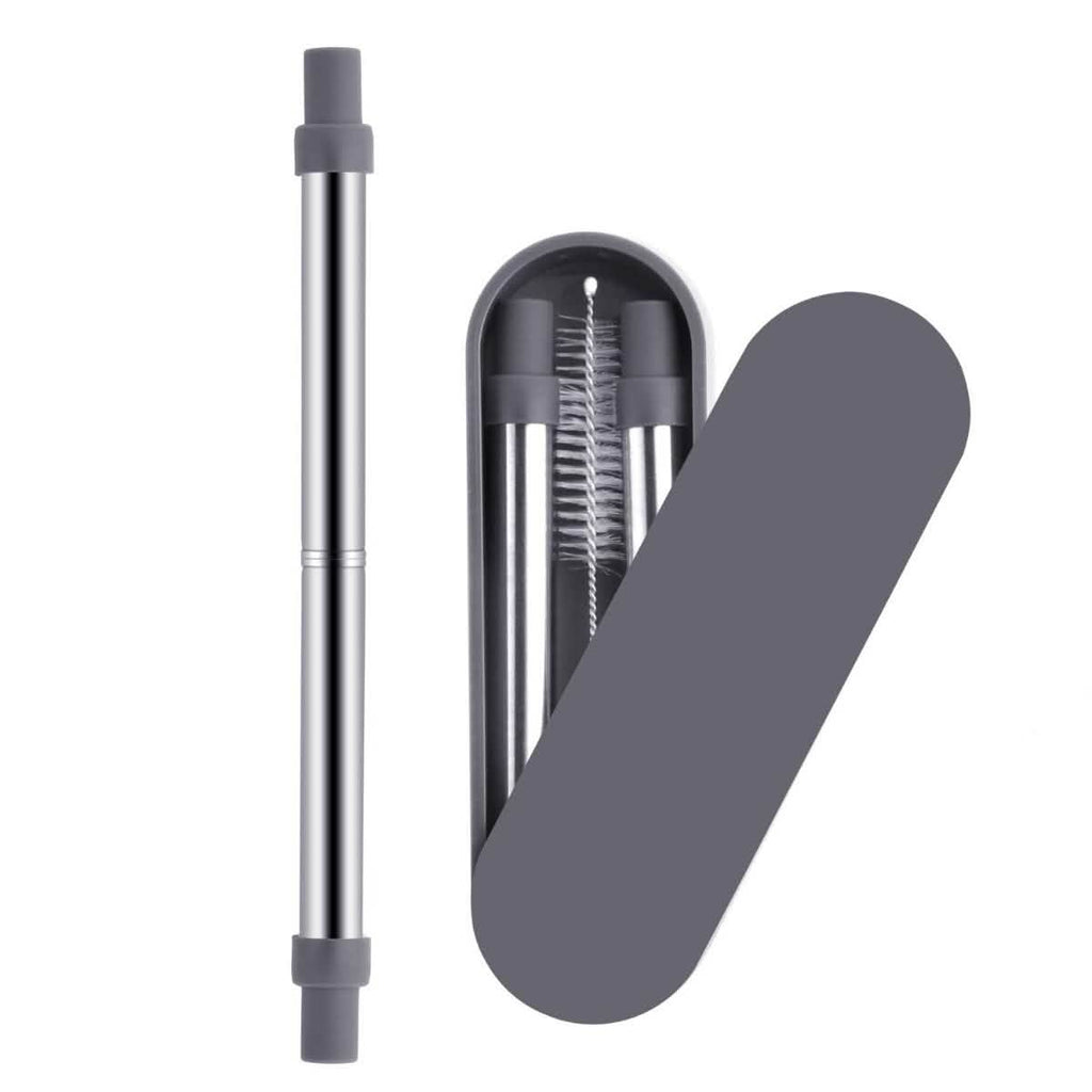 Collapsable Telescopic Reusable Drinkable Straw