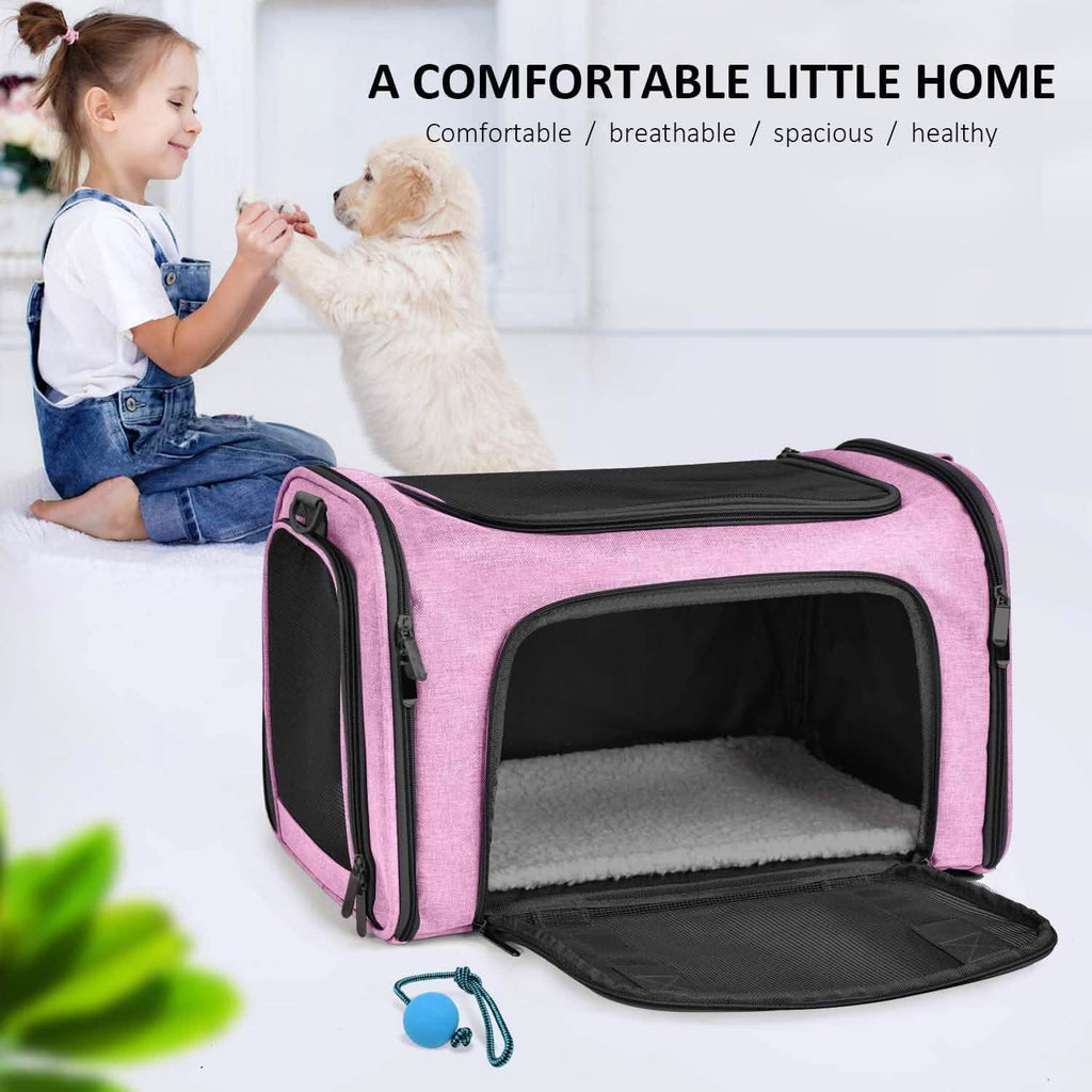 Sac de transport pliable pour chat et chien