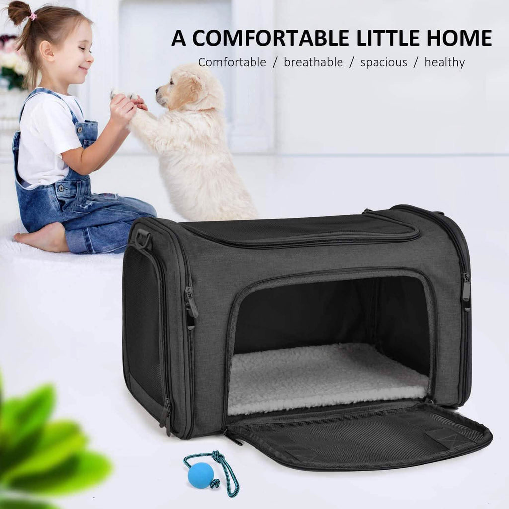 Sac de transport pliable pour chat et chien