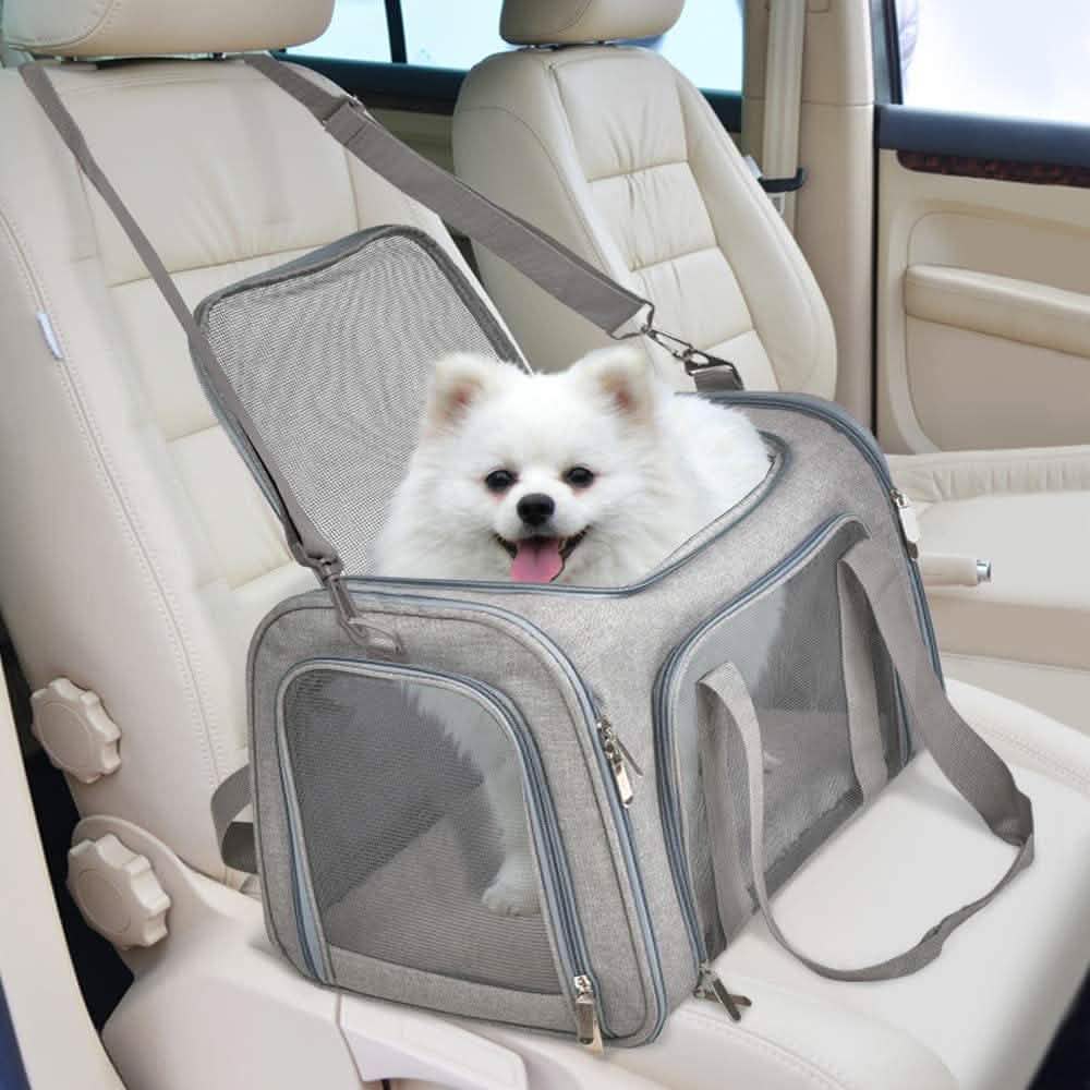 Sac de transport pliable pour chat et chien