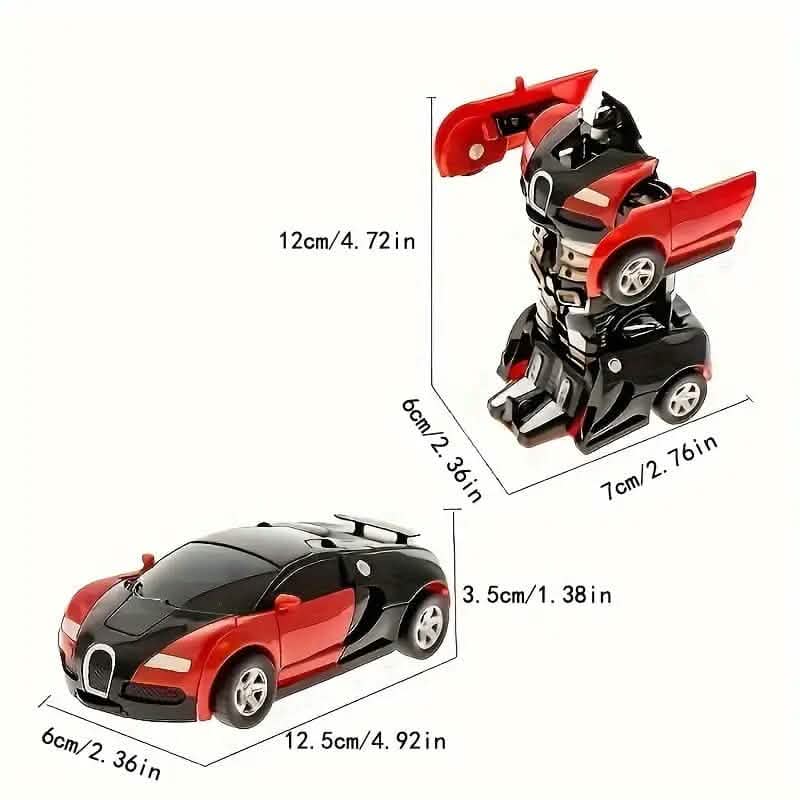 Collision Deformation Model Sports Car