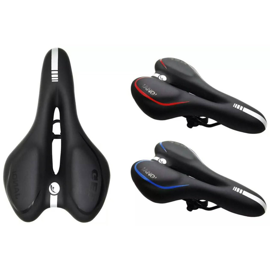 快適な自転車シート - パッド入り防水サドル