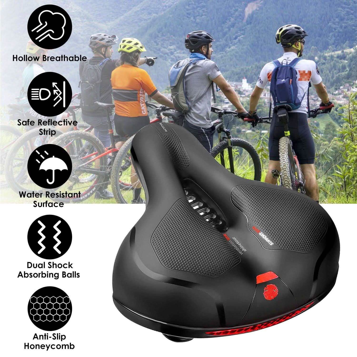 快適な自転車シート 耐水MTB自転車パッド入りサドル