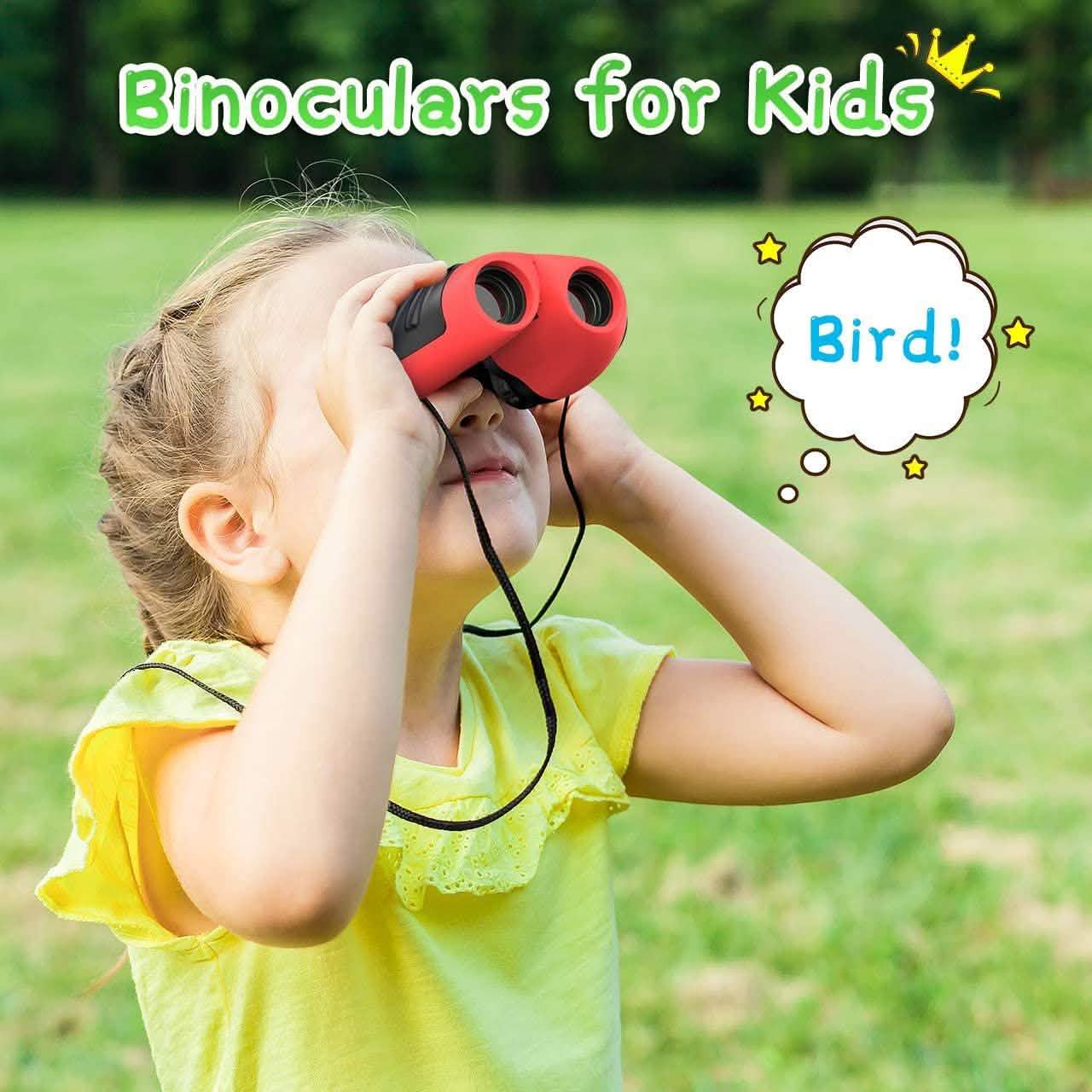 Jumelles antichoc compactes haute résolution pour enfants