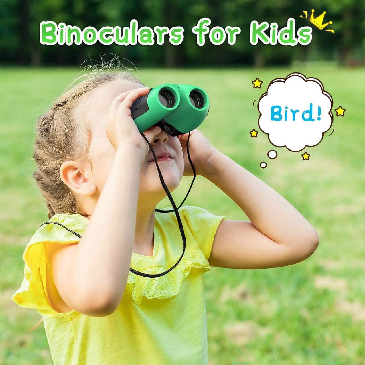 Jumelles antichoc compactes haute résolution pour enfants