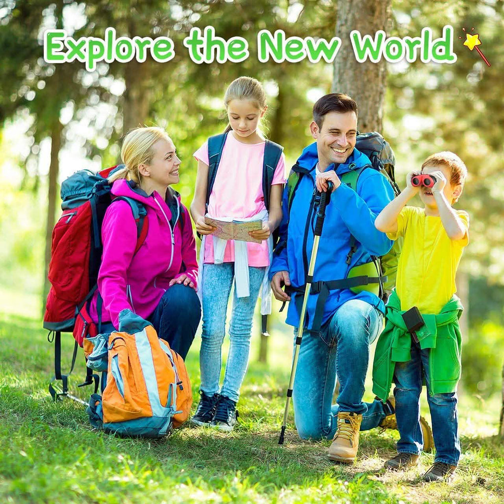 Jumelles antichoc compactes haute résolution pour enfants