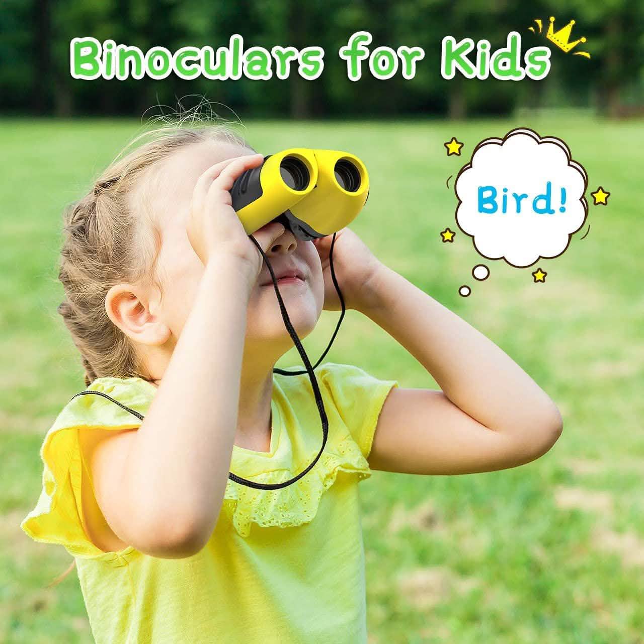 Jumelles antichoc compactes haute résolution pour enfants