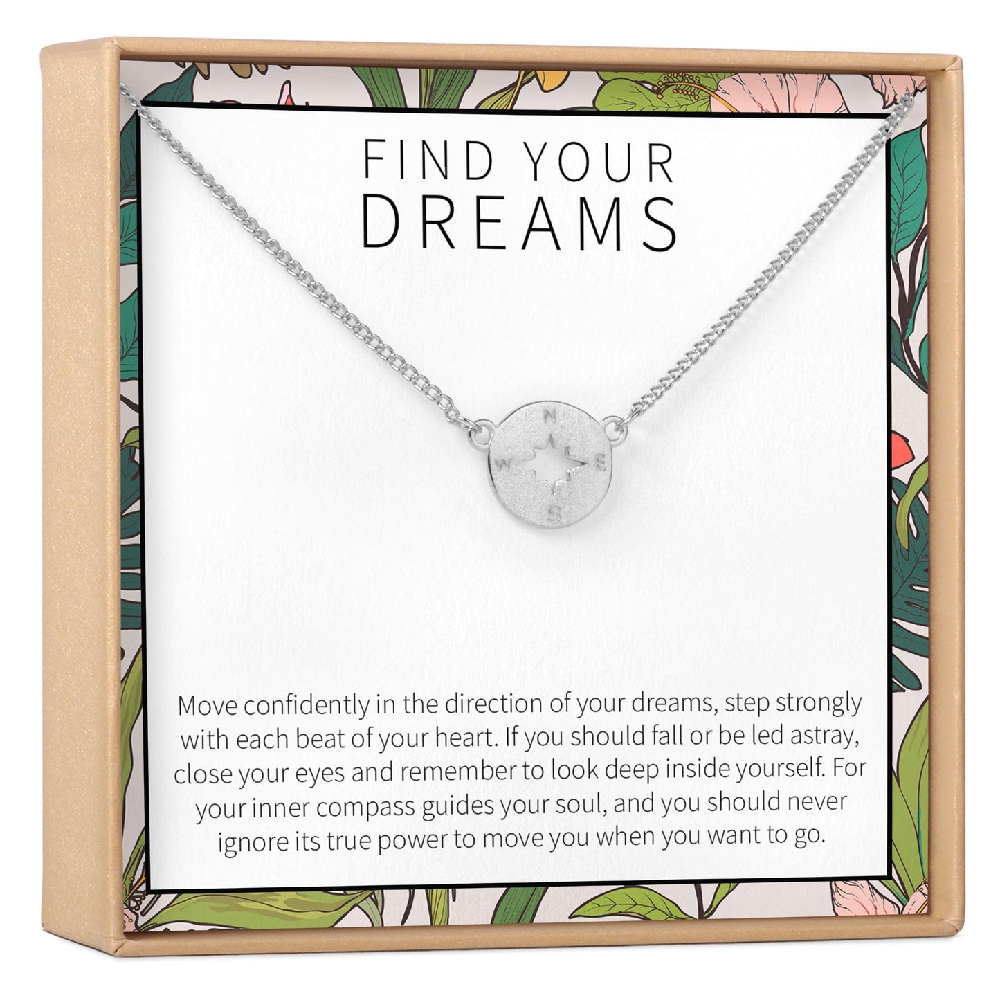 Compass Pendant Necklace