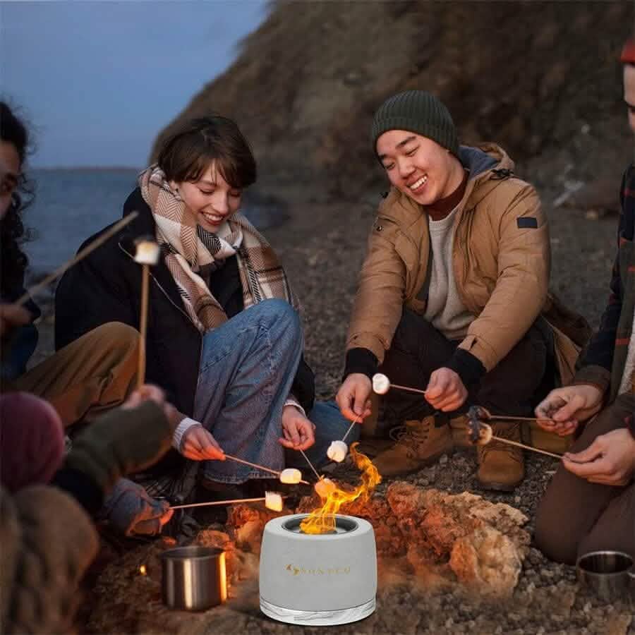 Concrete Tabletop Fire Pit