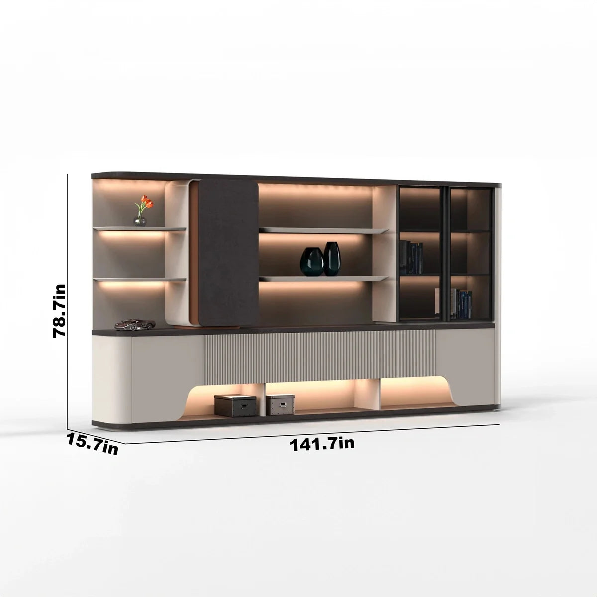 Merit · Mixed Media Office Shelves & Storage Cabinets