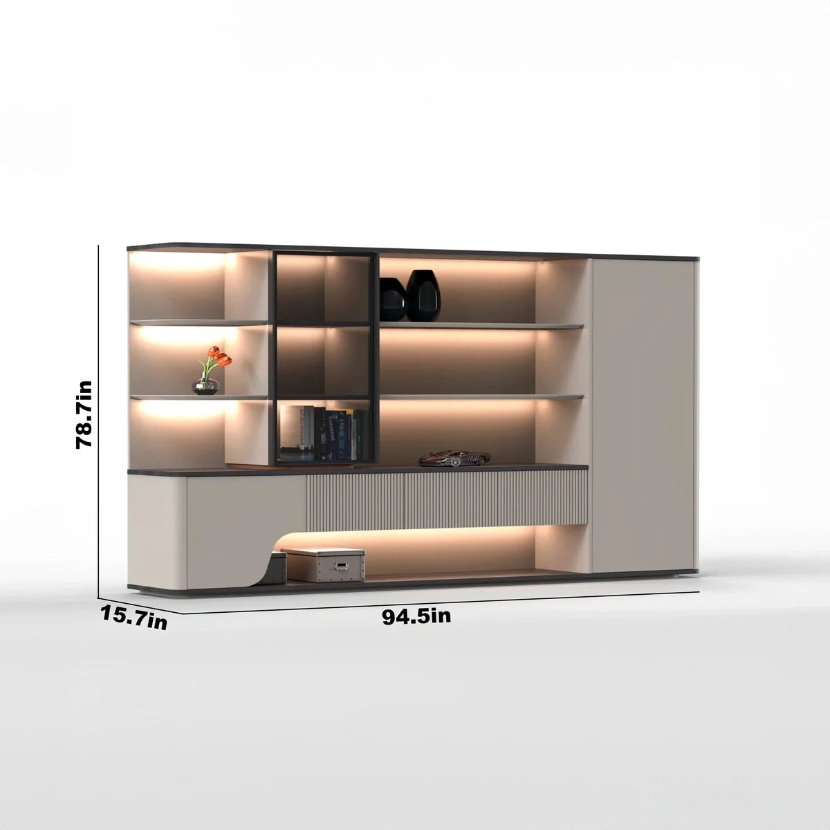 Merit · Mixed Media Office Shelves & Storage Cabinets