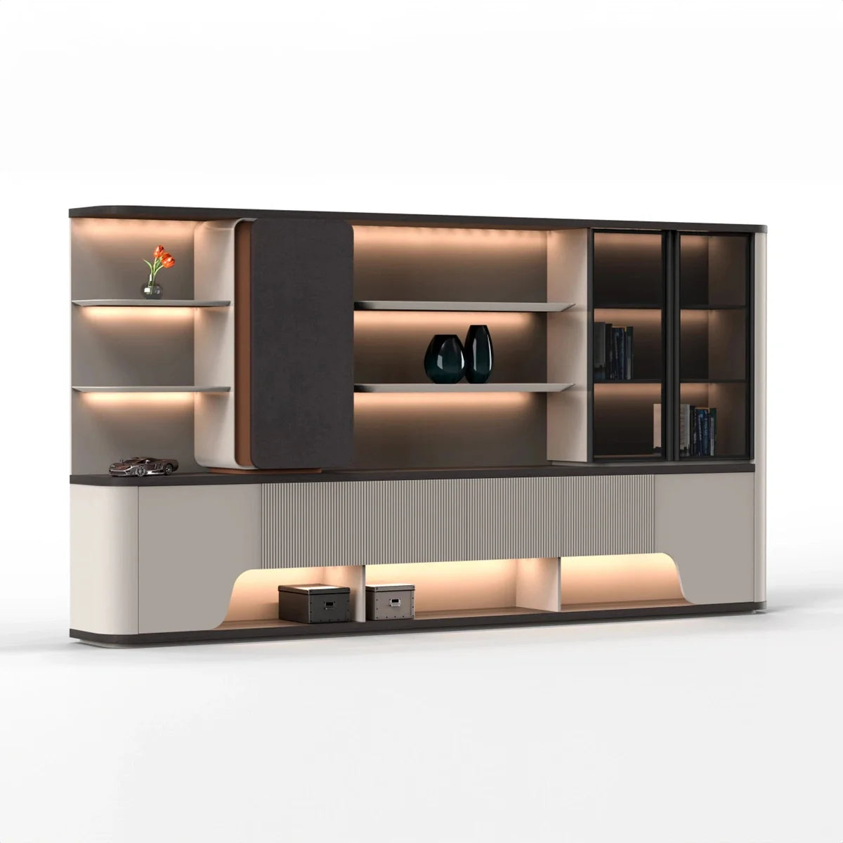 Merit · Mixed Media Office Shelves & Storage Cabinets