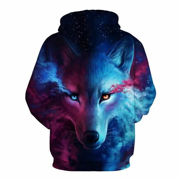 Sweat à capuche imprimé cool automne hiver