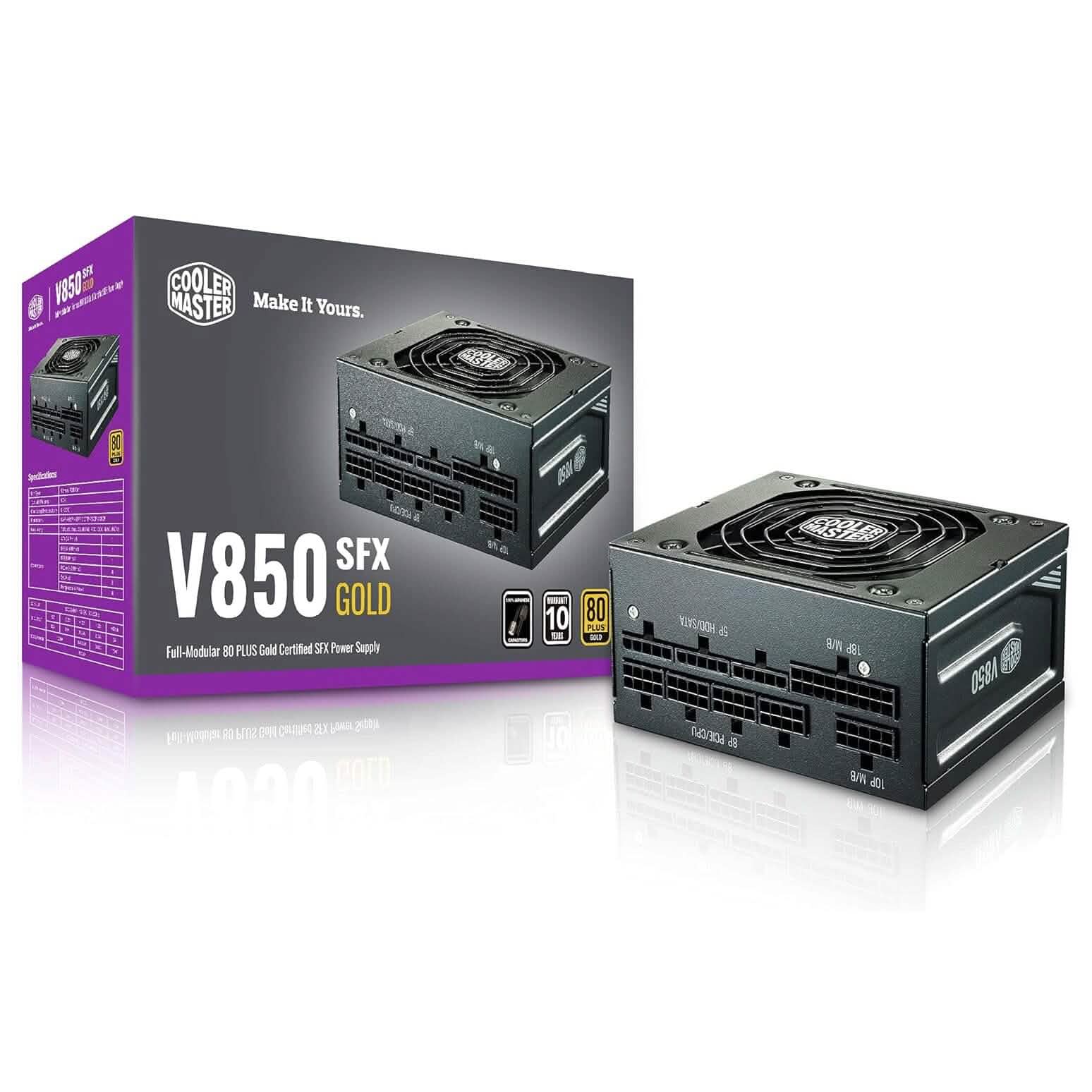Cooler Master V850 SFX Gold Full Modular  (Refurbished)