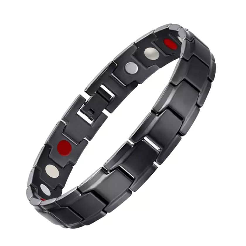 Bracelet en alliage de cuivre magnétique thérapeutique pour la santé et l'énergie