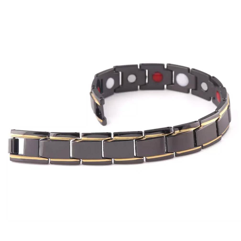 Bracelet en alliage de cuivre magnétique thérapeutique pour la santé et l'énergie