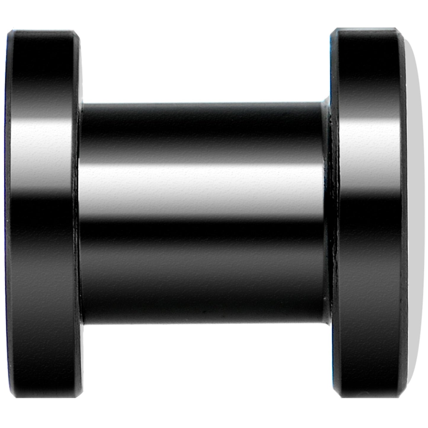 Pink American Flag Black Anodized Screw Fit Plug Set 2G