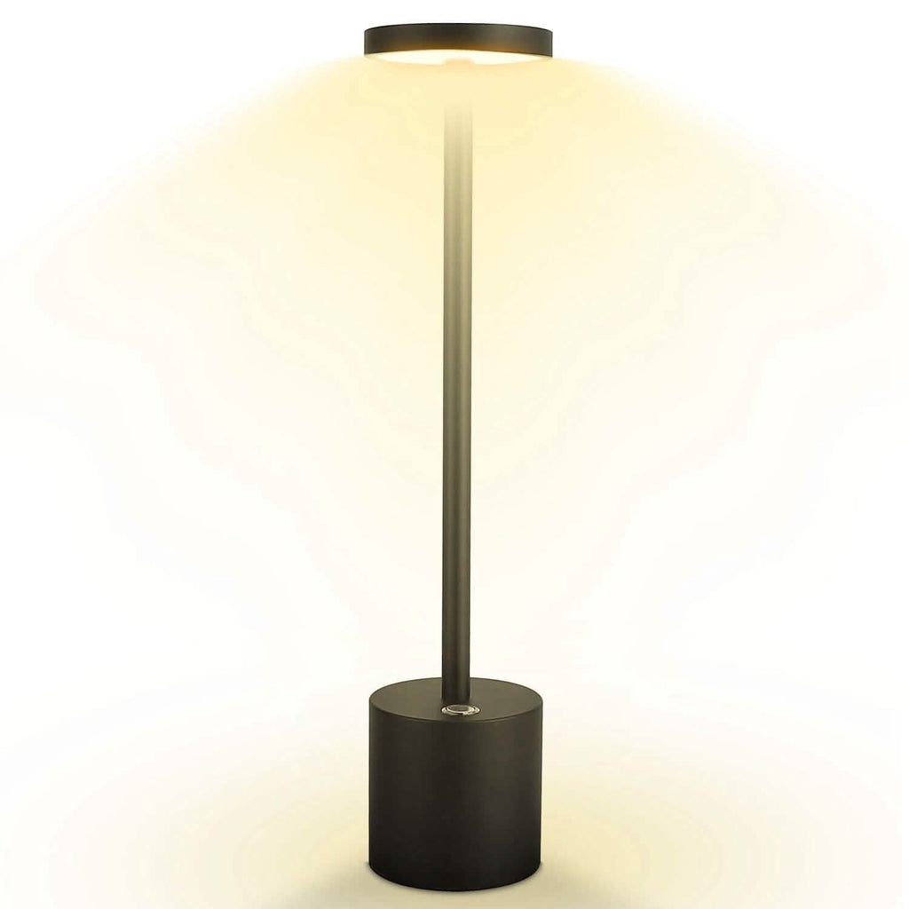 Lampe de table sans fil portable et rechargeable