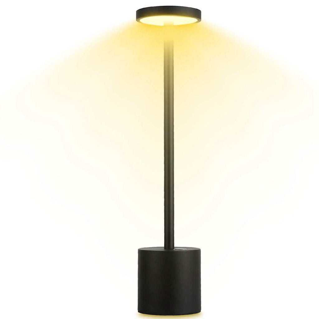 Lampe de table sans fil portable et rechargeable