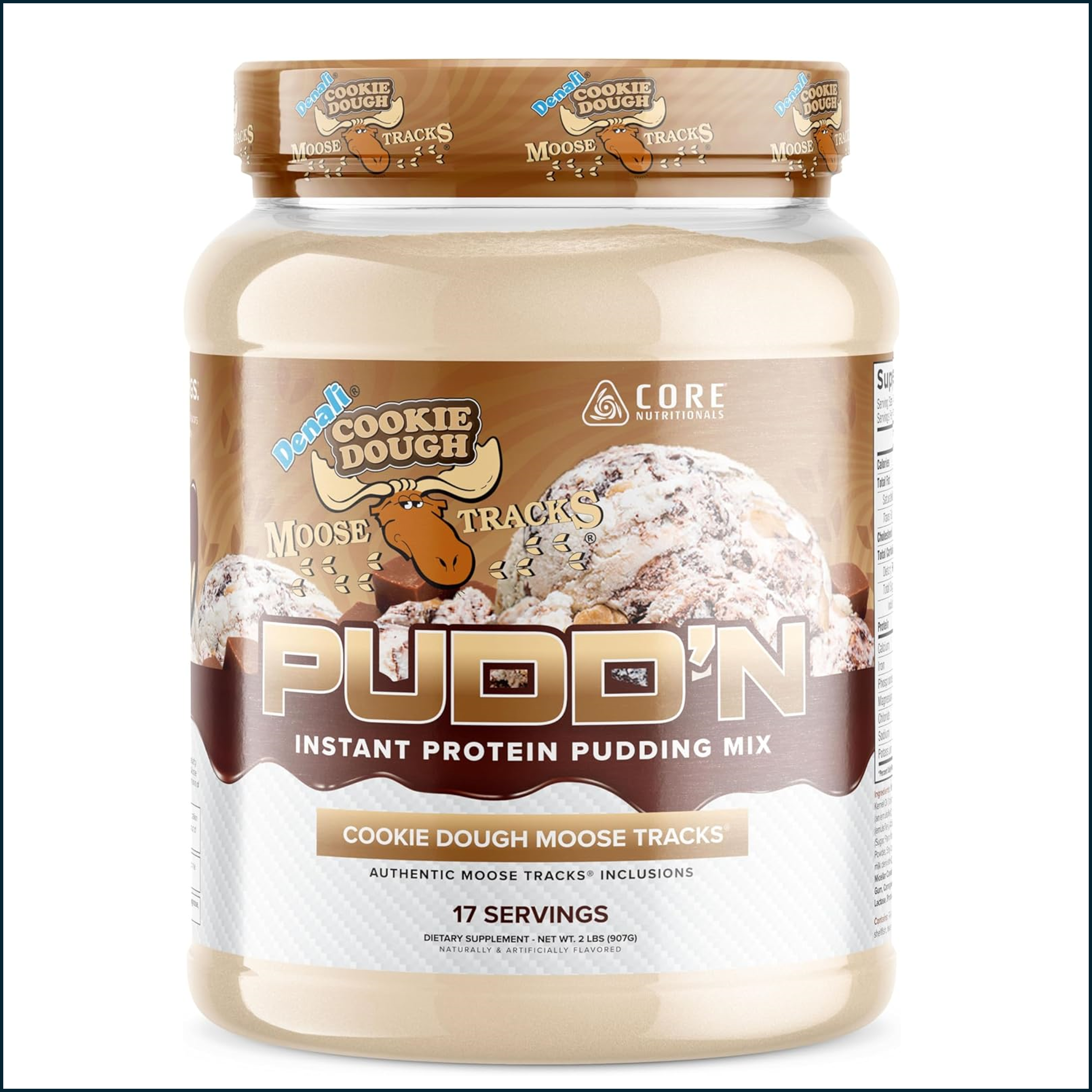 Core Nutritionals Protein Pudd'n Casein and Whey Mix, 2lbs