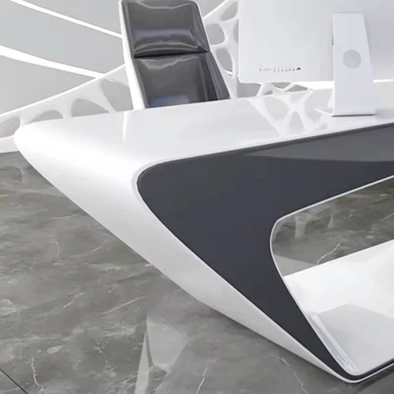 Chevron · L-Shaped Executive Desk