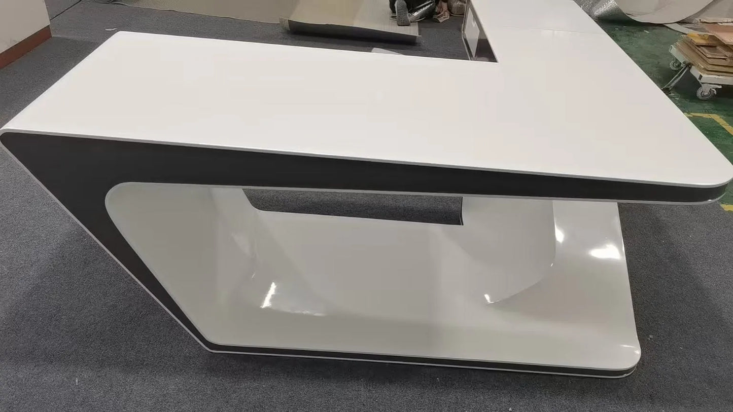 Chevron · L-Shaped Executive Desk